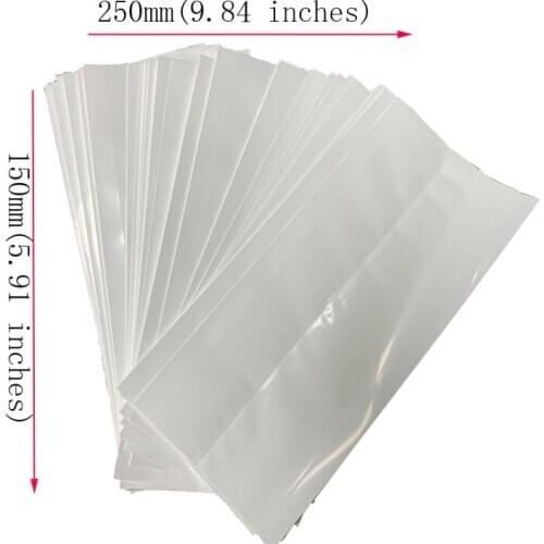 SUB250150 White Shrink Film Sublimation Shrink Wrap Heat Sleeve Bags for Sublimation Blanks And Sublimation Tumbler