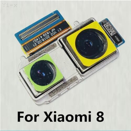 Rear Main Facing Infrared Camera For Xiaomi 8 Back Front Big Small IR Camera Module Flex Cable For Mi 8 Mi8