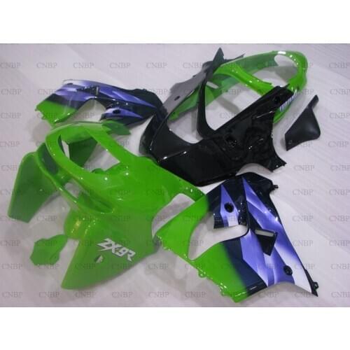 Zx9r 1998 - 1999 Bodywork Zx 9r 99 Plastic Fairings Zx-9r 1998 purple Green Fairing Kits