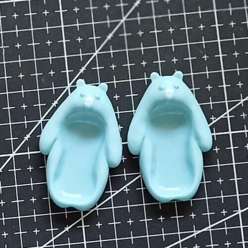 1pcs/lot resin flat back Simulation bear Toilet soap box 41mm Cabochons Scrapbooking Hair Bow Center DIY Christmas decration