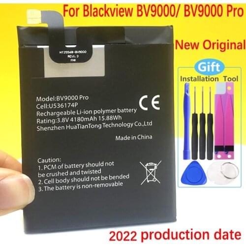 100% Original 4180mAh In Stock NEW Battery For Blackview BV9000 / BV9000 Pro Phone High quality Battery+Tracking Number
