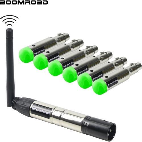 2.4G Wireless DMX Rechargeable Battery Wireless Dmx512 Transmitter and Receiver DMX Controller for LED Disco Light Moving Heads