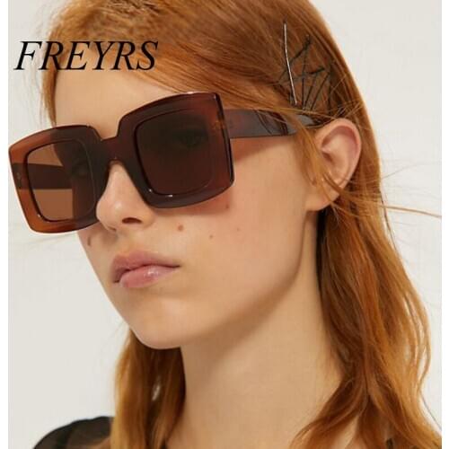FREYRS Designer Sunglasses Women 2020 High Quality Retro Sunglasses Women Square Glasses Women/Men Luxury Oculos De Sol 5462