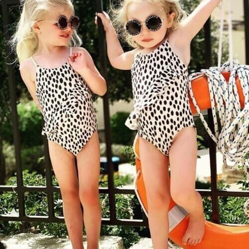 Baby Girl Bodysuit Bikini Toddler Infant Baby Girls Leopard Print Swimsuit Swimwear Swimming Bikini Kids Bathing Suit