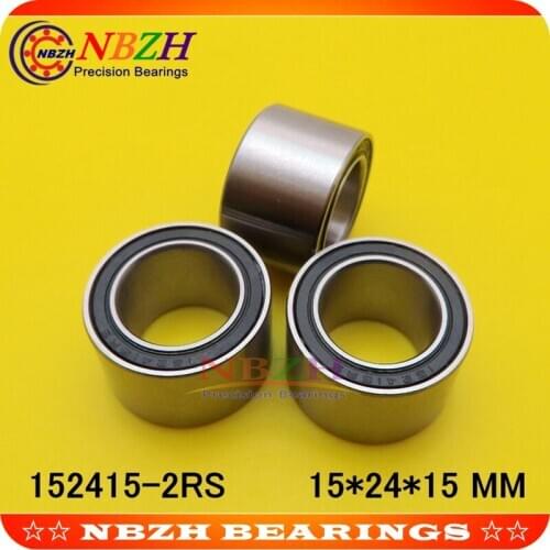 Bicycle double row bead bearing 6802 height 15 6802W15 152415-2RS 15*24*15 15X24X15 mm