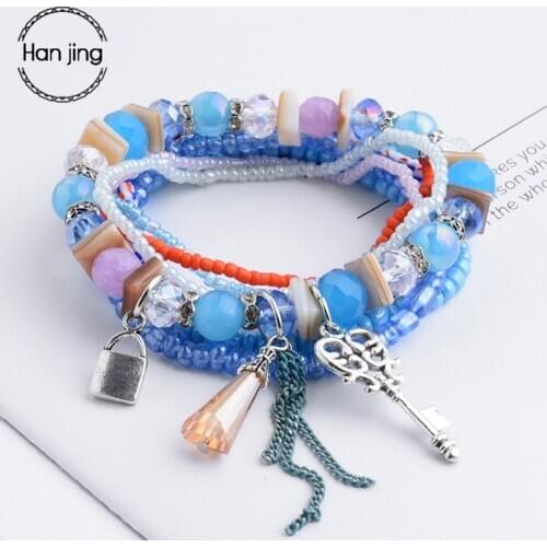 HANJING Stone Bracelets