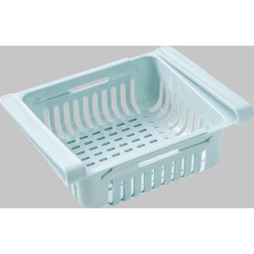 Kitchen storage refrigerator partition storage rack kitchen multi-purpose fresh-keeping rack refrigerator layered shelf