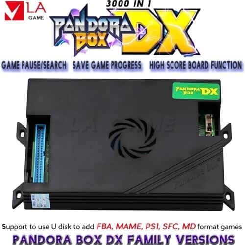 Pandora Box Dx 3000 Arcade Machine Game Board Family Version 3p 4p Game 3d Mortal Kombat