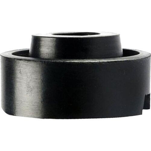 Slotted Car Rubber Jack Pad Frame Protector Guard Adapter 65mm*34mm Black