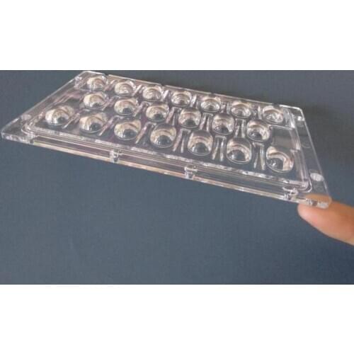 #MC-152.3 High quality LED Optical Lens, Street Light lens, Size: 152.3X93.7mm, Clean surface, PMMA materials