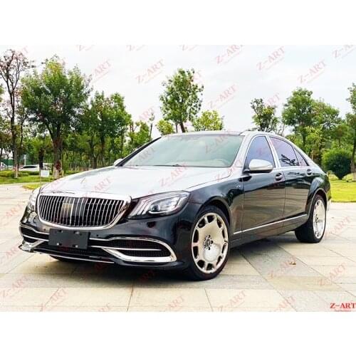 Z-ART MAY BACH body kit for W221 S class new body kit for W221 S class 2006-2013 to W222 facelift body kit for W221 S class