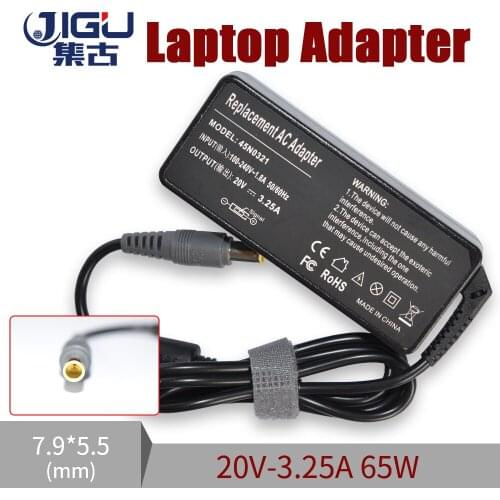 Replacement 20V 3.25A 7.9*5.5MM 65W For IBM Lenovo N100 N200 V100 V200 T410 T4010S T510 Z470 AC Charger Power Adapter