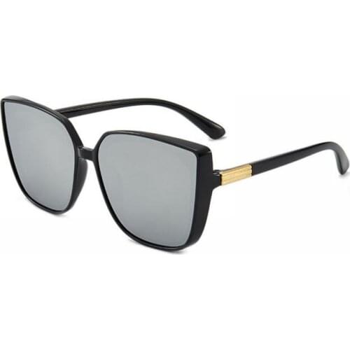 100pcs/Lot Fashion Square Sunglasses Frames Women Resin Lens Eyewear Plastic Eyeglasses Frame Classic Lunette De Soleil Femme