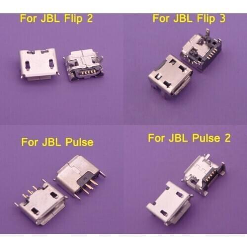 20pcs For JBL FLIP 3 2 Pulse 2 Bluetooth Speaker Mini Micro USB Jack Dock Charging Port Charger Connector power plug Repair