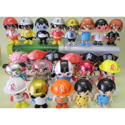 Random send 3/5/10pcs/lot Ryan world action figure best kids toys for boys
