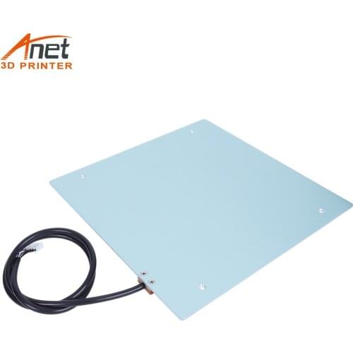 Anet Aluminum MK3 300*300*3mm 12V Hot bed Heatbed Table Printing Platform For Anet 3D Printer Anet ET5 New arrival
