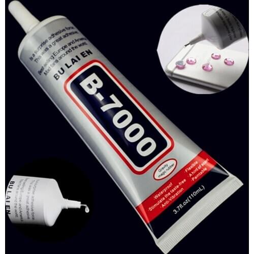 B7000 Multipurpose Adhesive Jewelry Rhinestone Crafts DIY Phone Screen Glass Epoxy Resin Super Glue Sticks B-7000 110ml Nail Gel