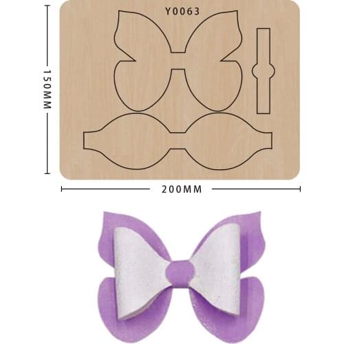 Bow Cutting Dies Diy Craft Scrapbooking Leather Mold Suitable For Common Big Shot Machines On The Market