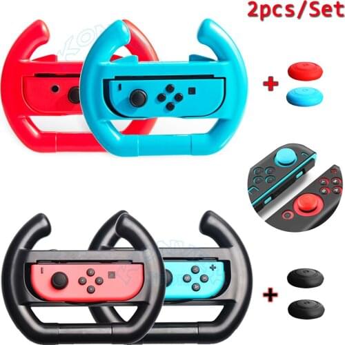 Nintendos Nintend Switch Joy con Controller Racing Steering Wheel Nintendoswitch Handle Grips for Nintendo Switch Games