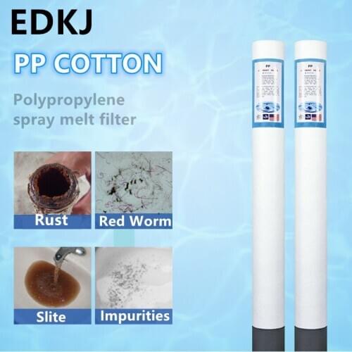 20 Inch 1/5 Micron Needle Groove PP Cotton Filter Element Filter Element Water Purifier Filter Barrier Aquaphor Filter Aquaphor
