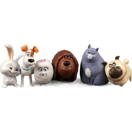 My Secret Life Pets Dolls Collection Kids Christmas Gifts Action Figure Mel Gidget Chloe Max