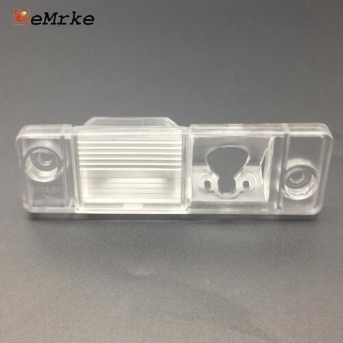 EEMRKE Car Rear View Camera Bracket License Plate Lights Housing Mount for Holden Captiva 5 (Series II) Opel Vauxhall Antara