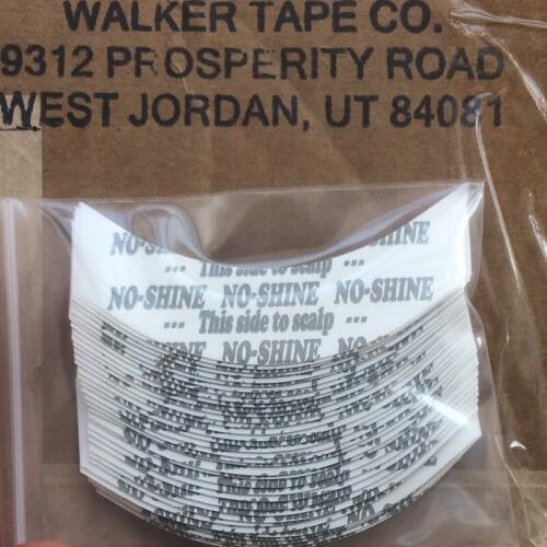 10bags/lot walker tape hair tape No-shine tape for toupees /mens wig CC Countour
