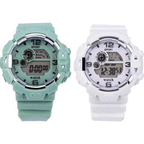 Fashion Women Sport Watches Waterproof Trendy Men Ladies Digital Watch Top Brand Rose Gold Lovers Gift Outdoor Quartz Clock