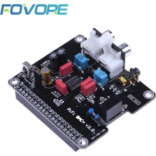 PIFI Digi DAC+HIFI DAC Audio Sound Card Module I2S interface for Raspberry pi 3 2 Model B B+Digital Pinboard V2.0 Board SC08