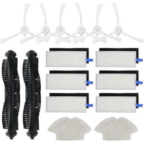Main Brush Roll Brush Side Brush Mop Cloth HEPA Filter For 360 S6 Robotic Vacuum Cleaner Spare Parts Accessories