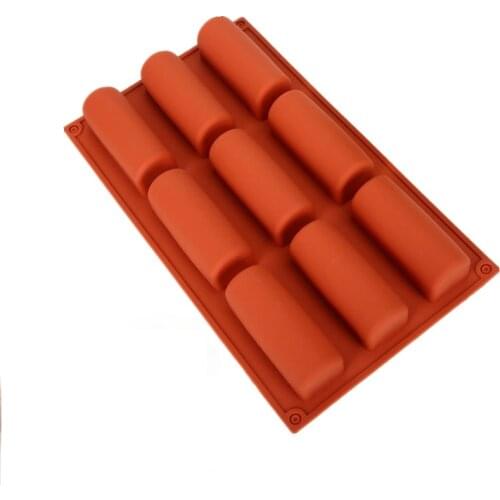 Silicone Mold 3D Stick Shape for Chocolate Truffle Mousse Cake Dessert Mold DIY Baking Moulds