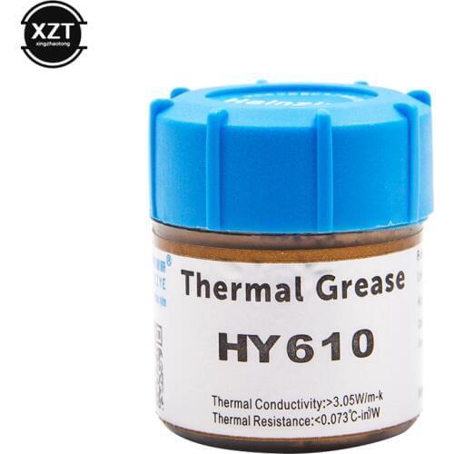 HY610 20g Processor CPU Cooler Cooling Fan Thermal Grease Compound Golden Heatsink Conductive Plaster Paste