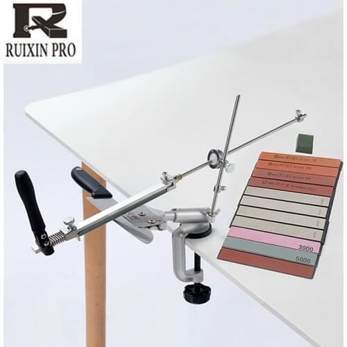 Knife sharpener professional afilador de cuchillo ruixin pro 4 sharpening stone afiador faca messenslijper amolador whetstone