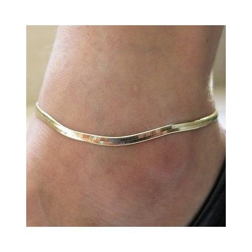 Women Anklet Bohemian Snake Anklet 2021 Summer Beach Anklets On Foot Ankle Bracelets For Women Leg Chain