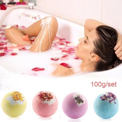 1pc Bathing Bombs Explosion Ball Deep Sea Bath Salt Body Ball Oil Bath Bathing Essential Bubble Bombs Natural Ball Tools Ba Z1S6