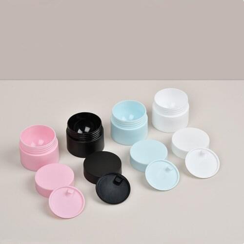 10Pcs Cosmetic Jars 20g Small Plastic Container Face Cream Lotions Toners Storage Boxes Empty packaging bottle