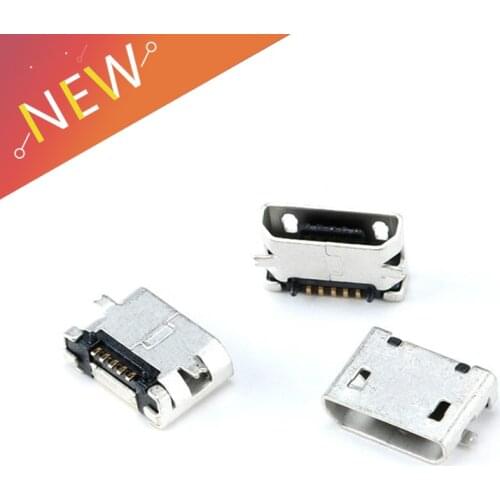 20pcs Micro USB MK5P 5pin Female Connector G19 Micro USB Charging Socket Straight SMD DIP Connector