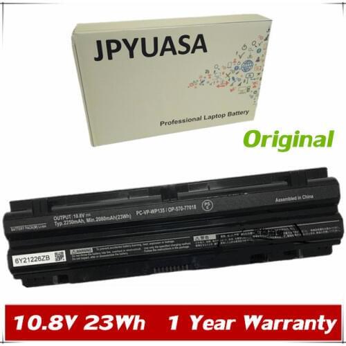 7XINbox 10.8V 23Wh 2250mAh PC-VP-WP135 Original Laptop Battery For NEC OP-570-77018 2Z00119ZA PC-VP-WP135 series