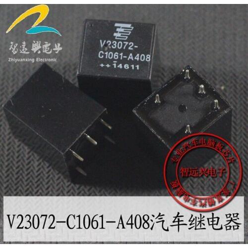 Free Shipping! 10pcs/lot V23072-C1061-A408 V23072C1061-A408 V23072 C1061-A408 C1061 A408 Automotive Relays