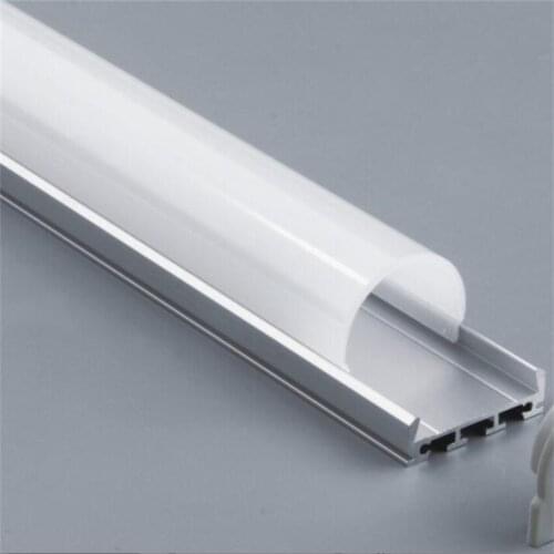 Free Shipping Hot Aluminum Led Profile For Wall Light,without Internal Driver Light From Up And Down Direction 2m/pcs 100m/lot