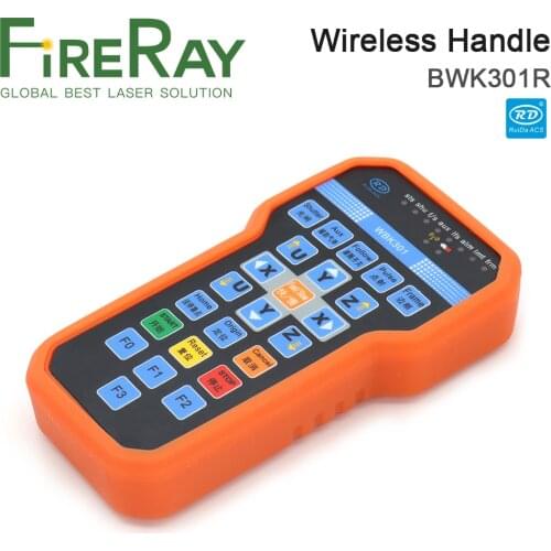 FireRay Ruida BWK301R Wireless Operating Handle for RDC644X Series Laser Controller RDC6442S RDC6442G RDC6445G