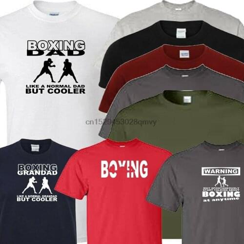 Boxing t shirt dad grandad warning or boxing