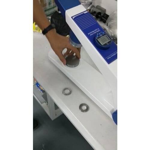 CE 10mm Amount Table Leather Softness Testing Machine