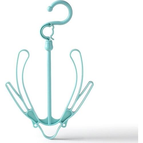 Double hook shoe drying rack household hanging wing shoe hook outdoor windproof shoe hook balcony shoe drying rack