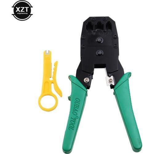 Ethernet RJ45 Crimper Stripper Network Cable Cutting Tool Plier Kits utp Tester RJ11 RJ12 Cat5 Cat5e Connector 8P6P4P