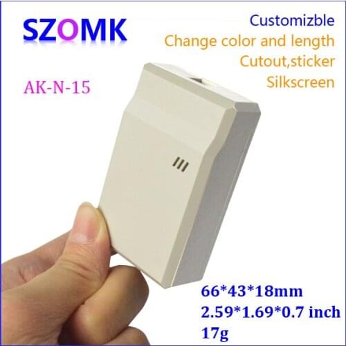 Plastic housing for PCB abs plastic enclosure (4 pcs) 66*43*18mm electronic project box electronic case plastic box