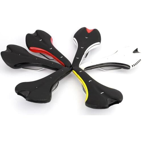 MTB Bike Saddle Road Bicycle Saddle Front Seat Mat Leather Cycling Saddle asiento de bicicleta carrera 135*280mm Bicycle Seat