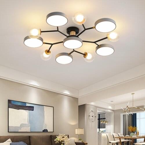 Nordic LED Ceiling Lights Indoor Creative Modern Simple Ceiling Lamp For Bedroom Dining Living Room Lamp Home Decoration Fixture