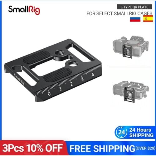 SmallRig Manfrotto 501PL-Type Plate for Select SmallRig Cages/DJI Ronin S Gimbal Quick Release Manfrotto Plate -2458