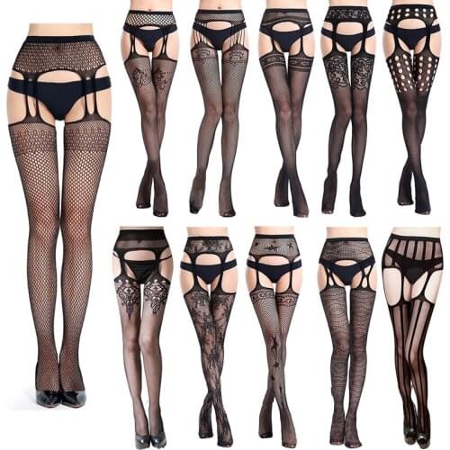 Summer Lady Fashion Sexy Women Stylist Trendy Lace Top Tights Thigh High Stockings Fishnet Nightclubs Over Knee Socks Pantyhose